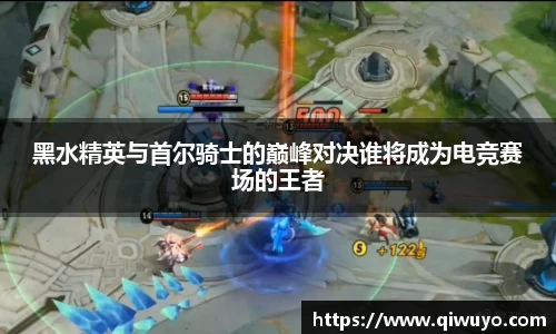 黑水精英与首尔骑士的巅峰对决谁将成为电竞赛场的王者