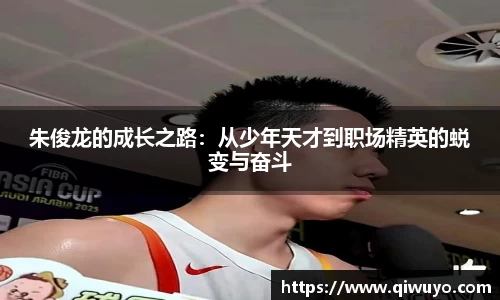 朱俊龙的成长之路：从少年天才到职场精英的蜕变与奋斗